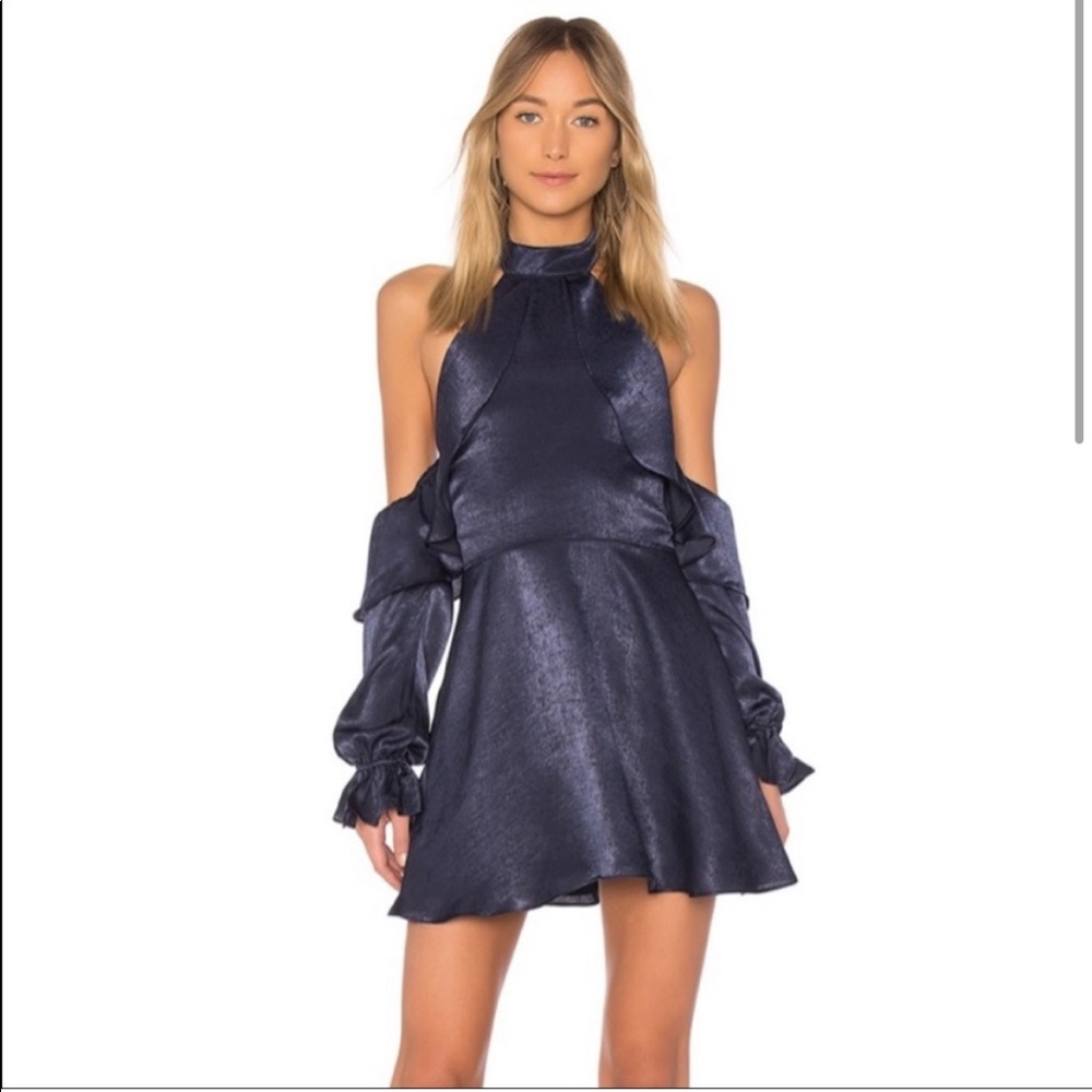 Ale by Alessandra Revolve Lara Dress in Navy- Size L- New!! Retail: $198